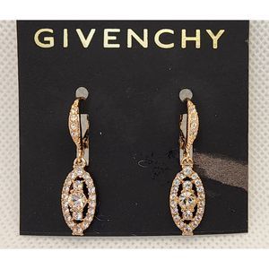 Givenchy Crystal Dangle Earrings